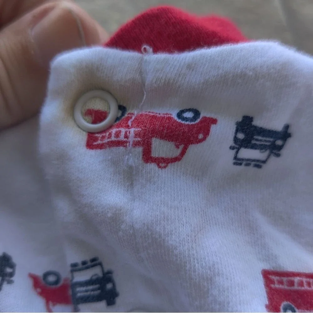 Newborn bundle pajamas Fire Fighter